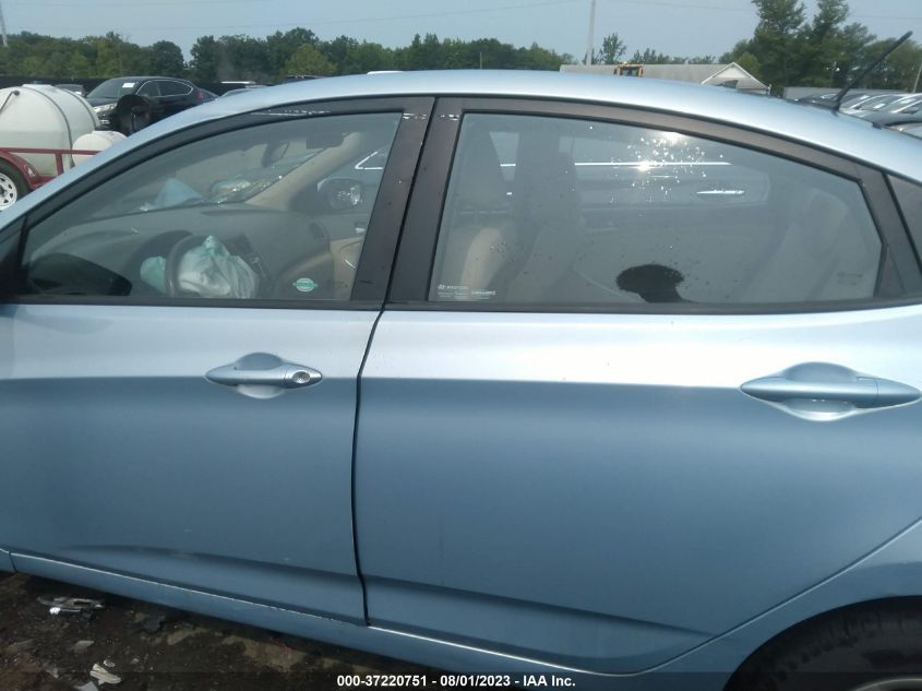 2014 HYUNDAI ACCENT GLS - KMHCT4AE3EU687346