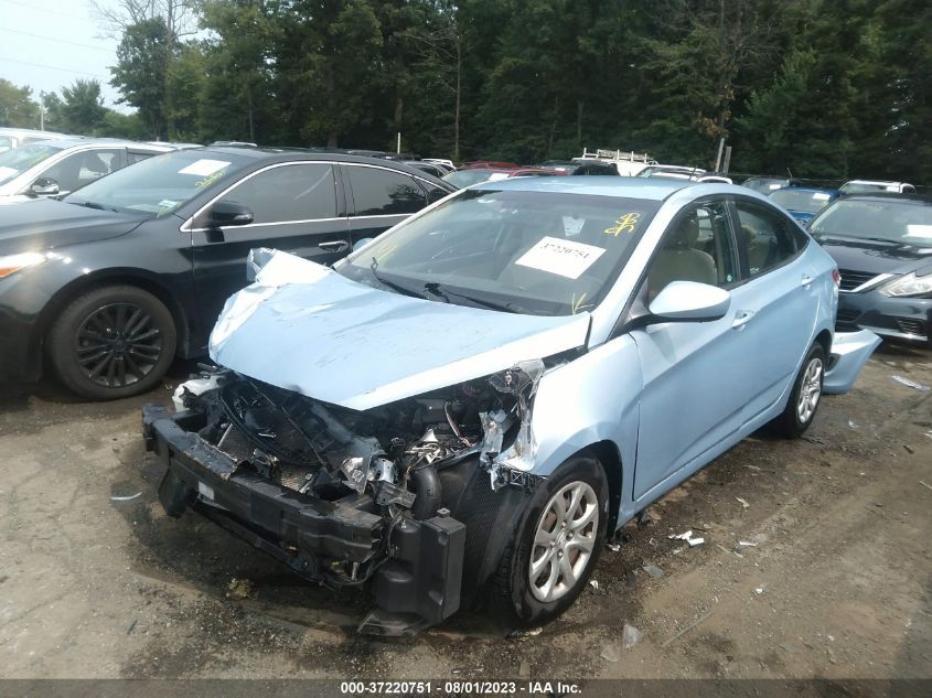 2014 HYUNDAI ACCENT GLS - KMHCT4AE3EU687346