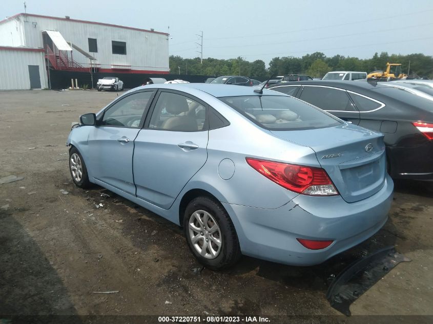 2014 HYUNDAI ACCENT GLS - KMHCT4AE3EU687346