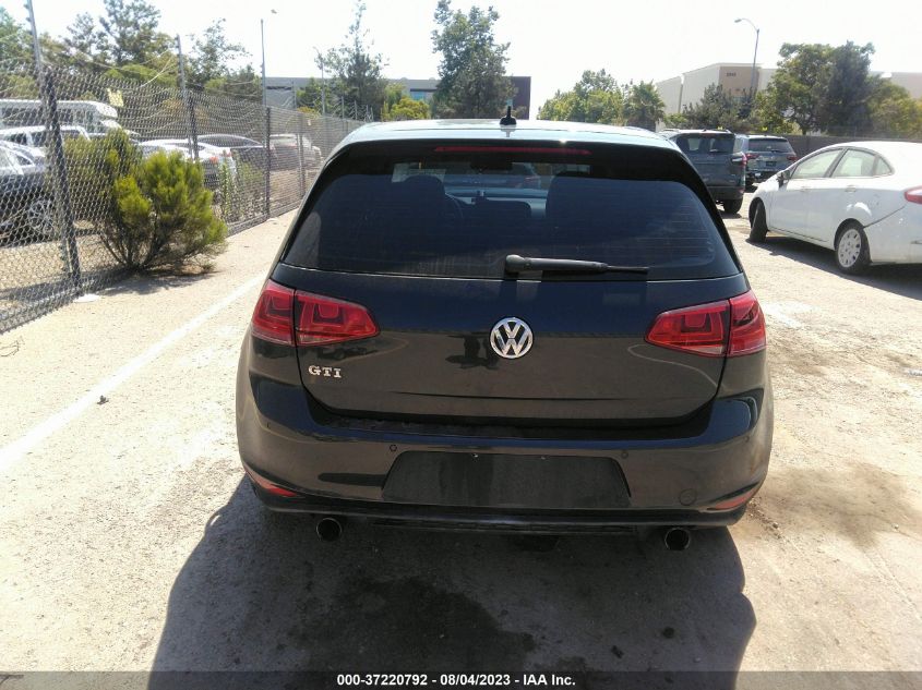 2015 VOLKSWAGEN GOLF GTI SE - 3VW5T7AU4FM015188