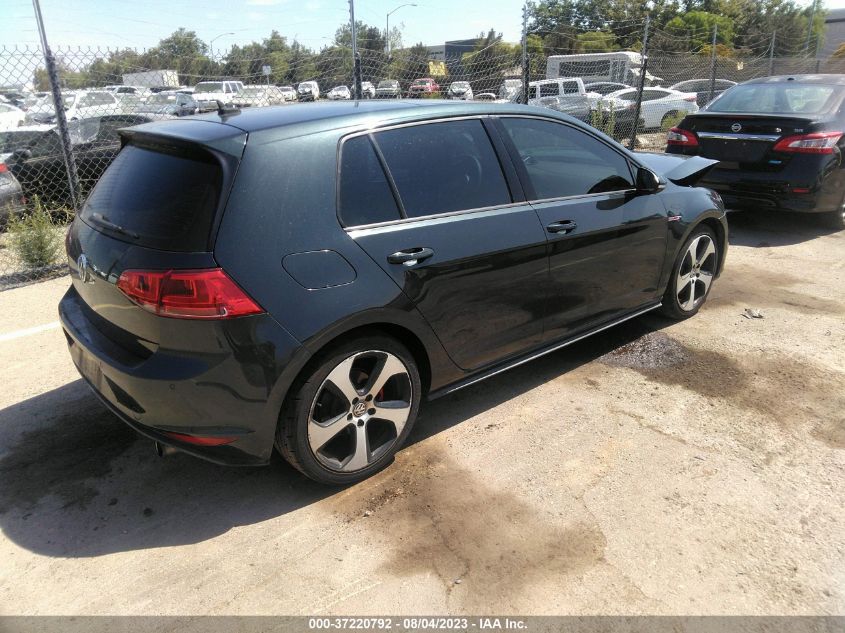 2015 VOLKSWAGEN GOLF GTI SE - 3VW5T7AU4FM015188