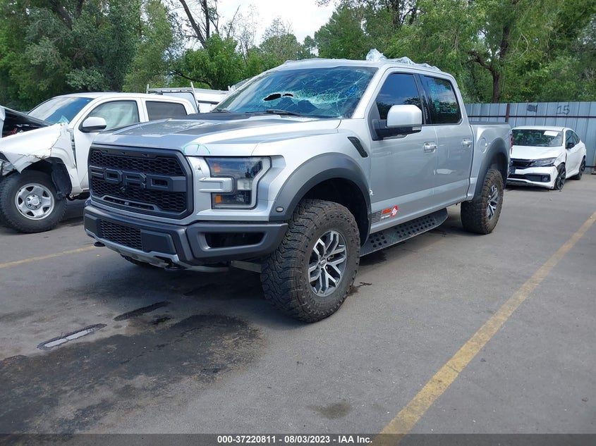 VIN 1FTFW1RG4JFE43071 2018 FORD F-150 RAPTOR