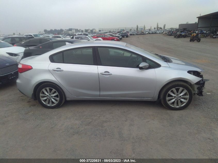 2014 KIA FORTE LX - KNAFX4A64E5077543