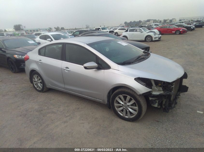 2014 KIA FORTE LX - KNAFX4A64E5077543