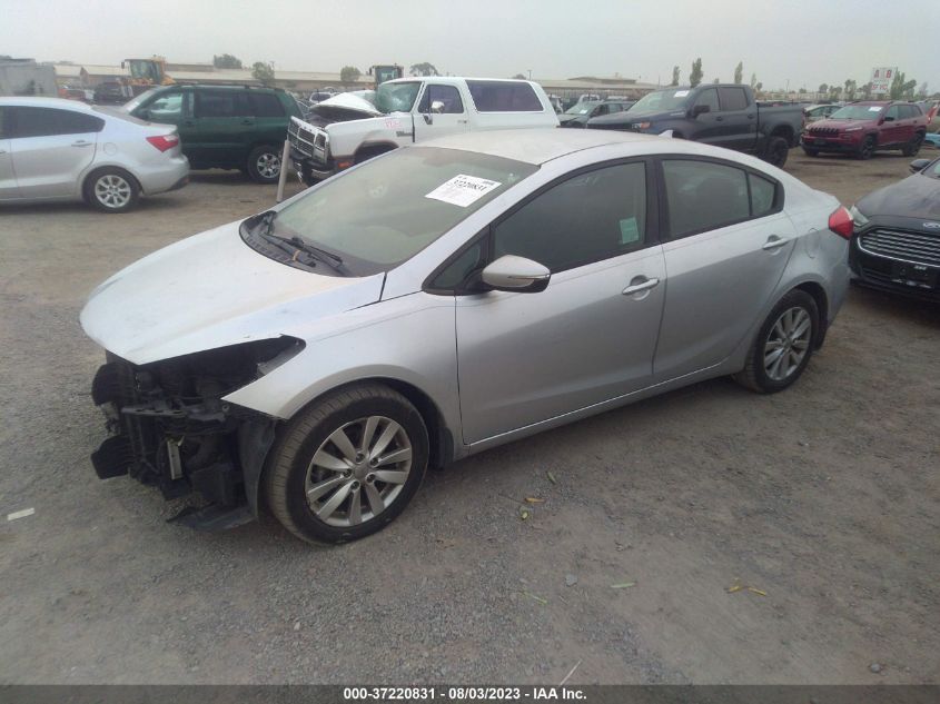 2014 KIA FORTE LX - KNAFX4A64E5077543