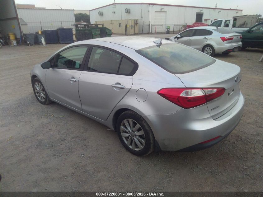 2014 KIA FORTE LX - KNAFX4A64E5077543