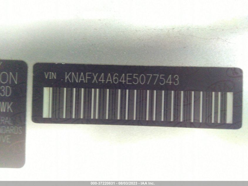 2014 KIA FORTE LX - KNAFX4A64E5077543