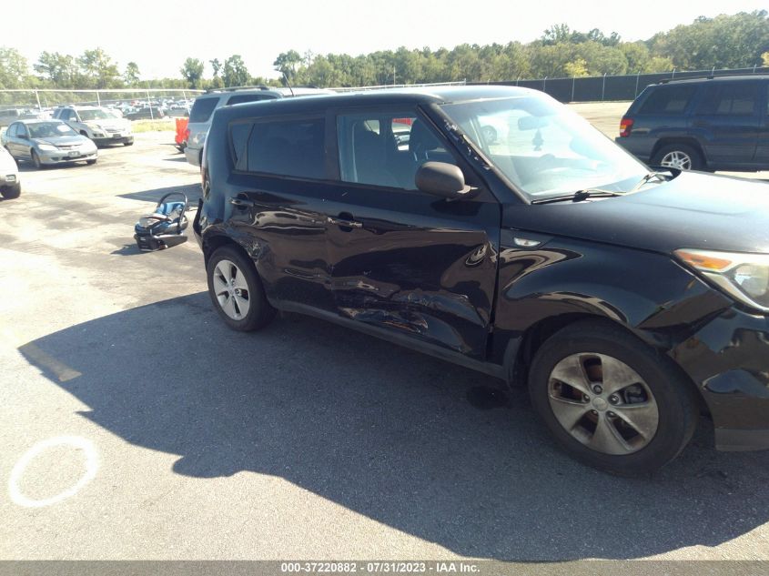 2014 KIA SOUL BASE - KNDJN2A20E7034018