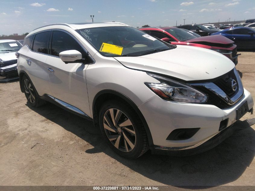 2015 NISSAN MURANO PLATINUM - 5N1AZ2MG0FN231338