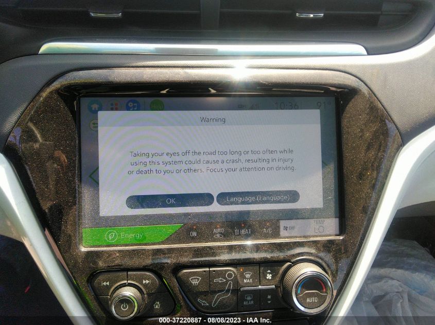 2019 CHEVROLET BOLT EV LT - 1G1FY6S02K4105470