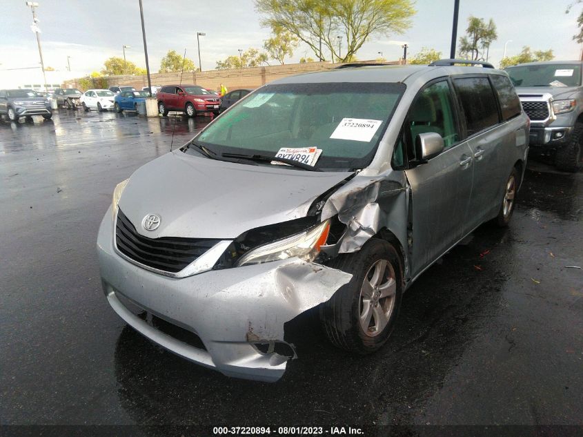 2013 TOYOTA SIENNA LE - 5TDKK3DC7DS337700