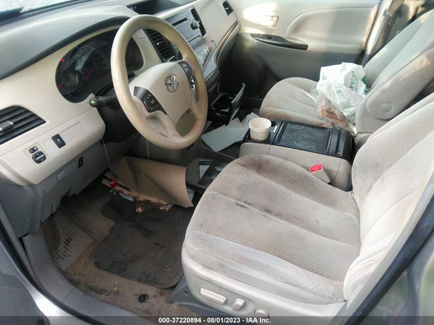 2013 TOYOTA SIENNA LE - 5TDKK3DC7DS337700