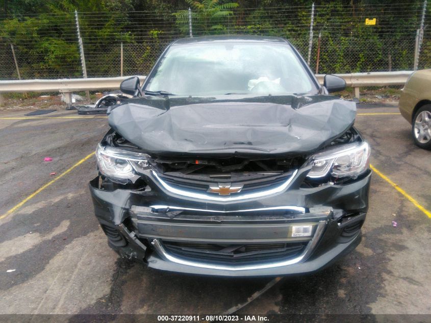 2020 CHEVROLET SONIC LT - 1G1JD5SB9L4115741