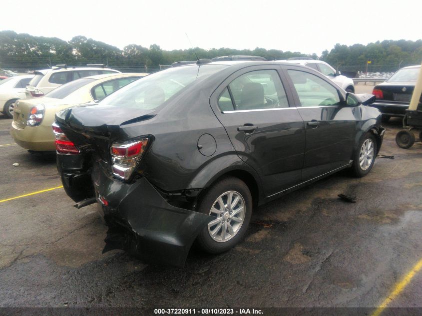 2020 CHEVROLET SONIC LT - 1G1JD5SB9L4115741