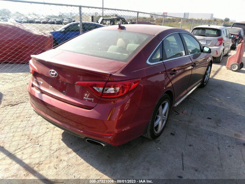 2016 HYUNDAI SONATA SPORT/LIMITED - 5NPE34AF0GH390733