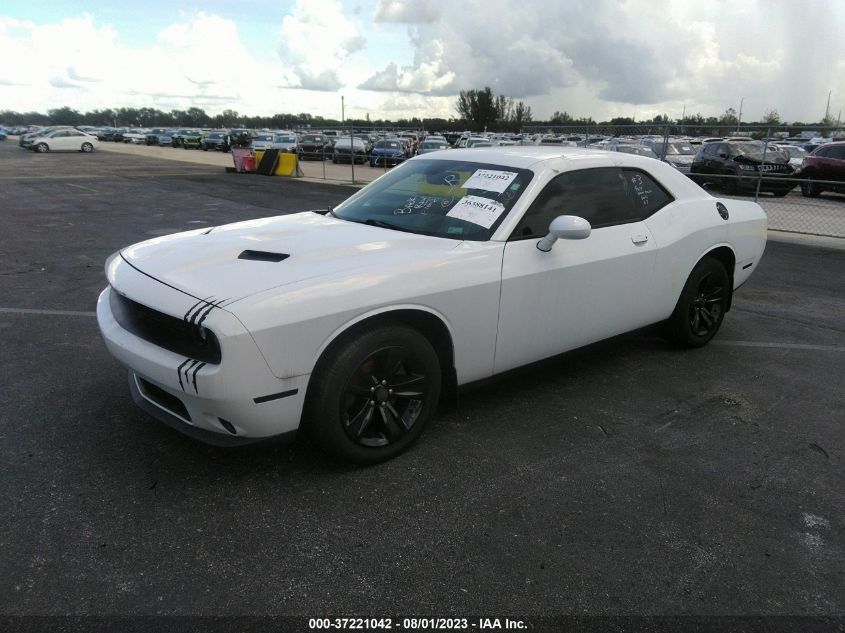 2016 DODGE CHALLENGER SXT - 2C3CDZAG0GH344763