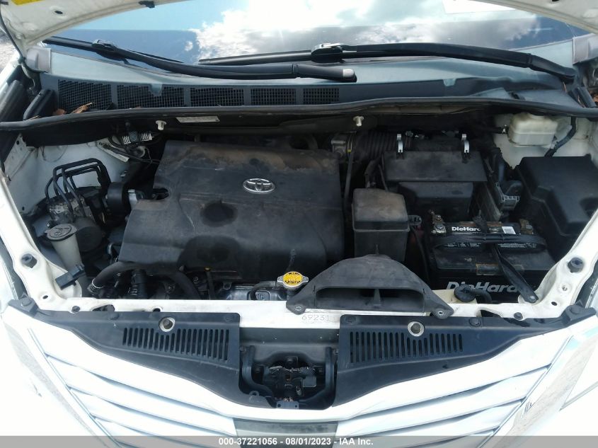 5TDYK3DC8ES491702 2014 TOYOTA SIENNA, photo no. 10