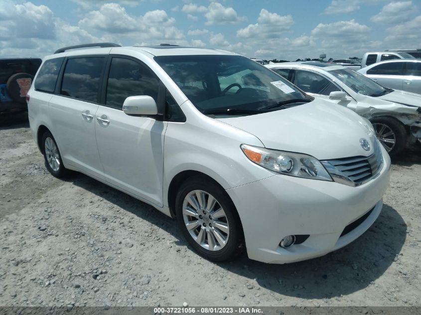 2014 TOYOTA SIENNA LTD - 5TDYK3DC8ES491702