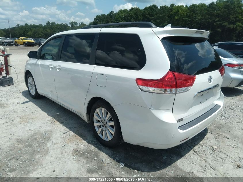 5TDYK3DC8ES491702 2014 TOYOTA SIENNA, photo no. 3