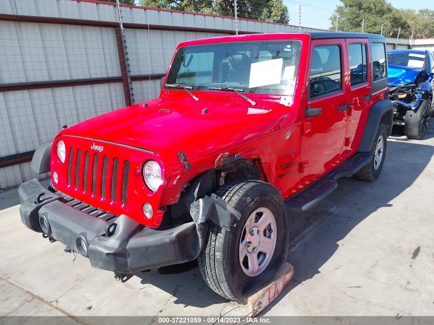 VIN 1C4BJWDG7HL532453 2017 JEEP WRANGLER UNLIMITED SPORT