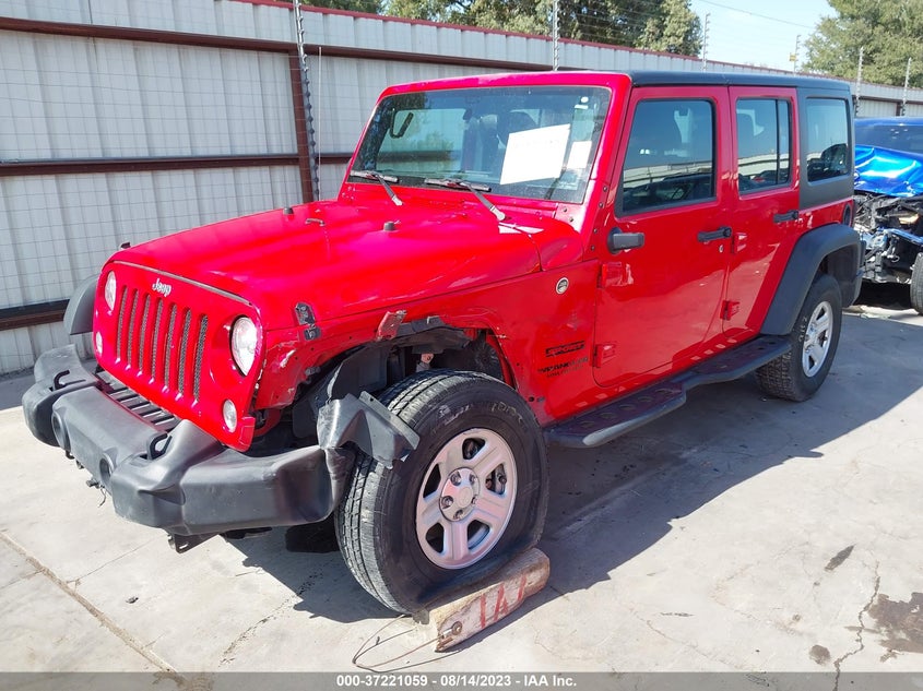 VIN 1C4BJWDG7HL532453 2017 JEEP WRANGLER UNLIMITED SPORT
