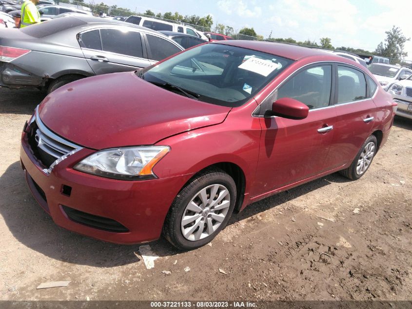 2014 NISSAN SENTRA SV - 3N1AB7AP8EY288627
