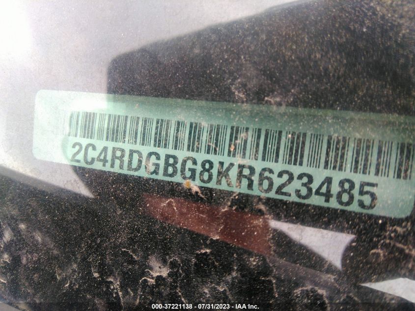 2019 DODGE GRAND CARAVAN SE PLUS - 2C4RDGBG8KR623485