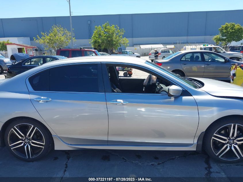2017 HONDA ACCORD SEDAN SPORT - 1HGCR2F57HA036356