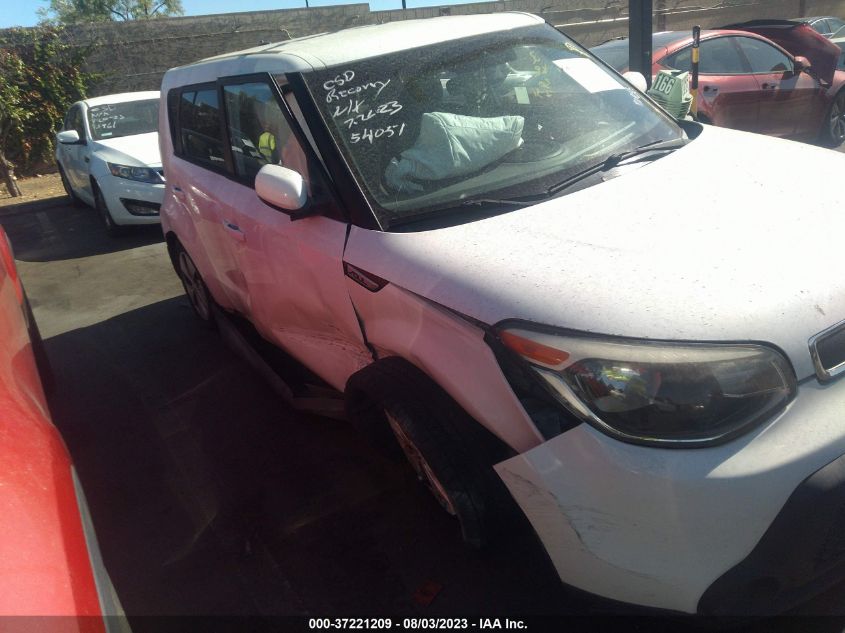 2015 KIA SOUL BASE - KNDJN2A27F7122579