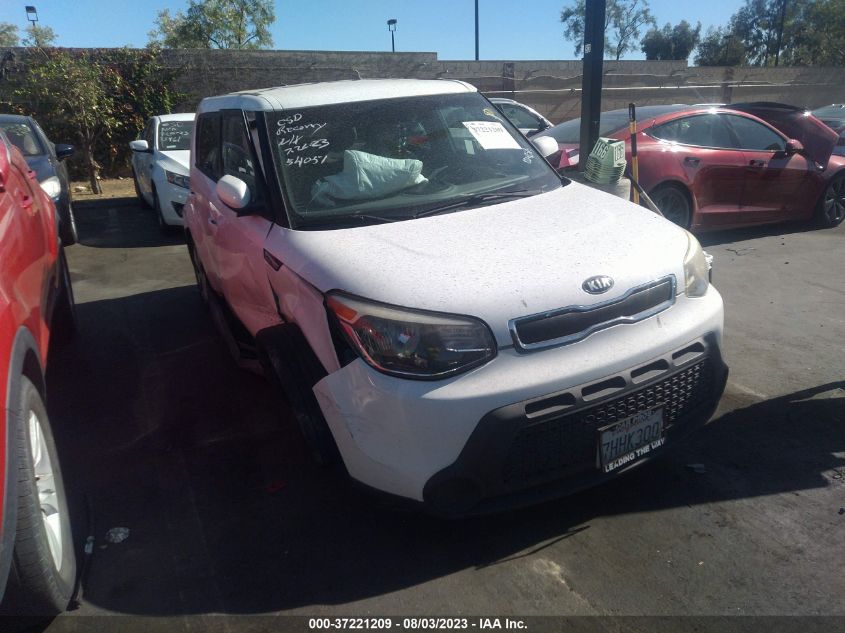2015 KIA SOUL BASE - KNDJN2A27F7122579