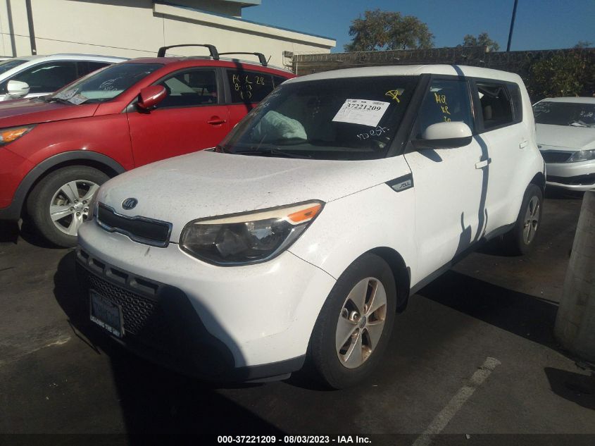 2015 KIA SOUL BASE - KNDJN2A27F7122579