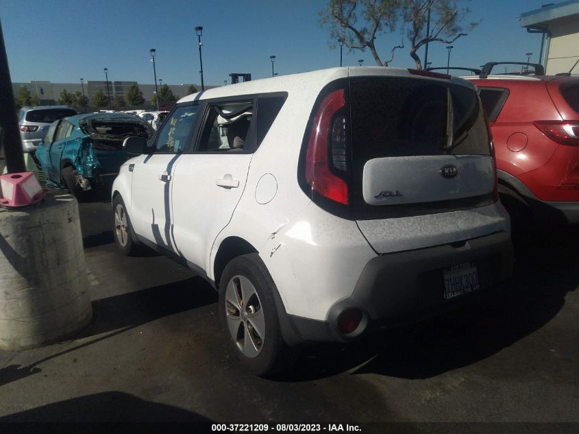 2015 KIA SOUL BASE - KNDJN2A27F7122579