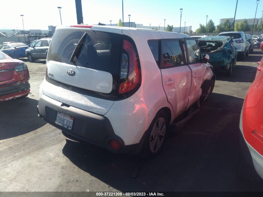 2015 KIA SOUL BASE - KNDJN2A27F7122579