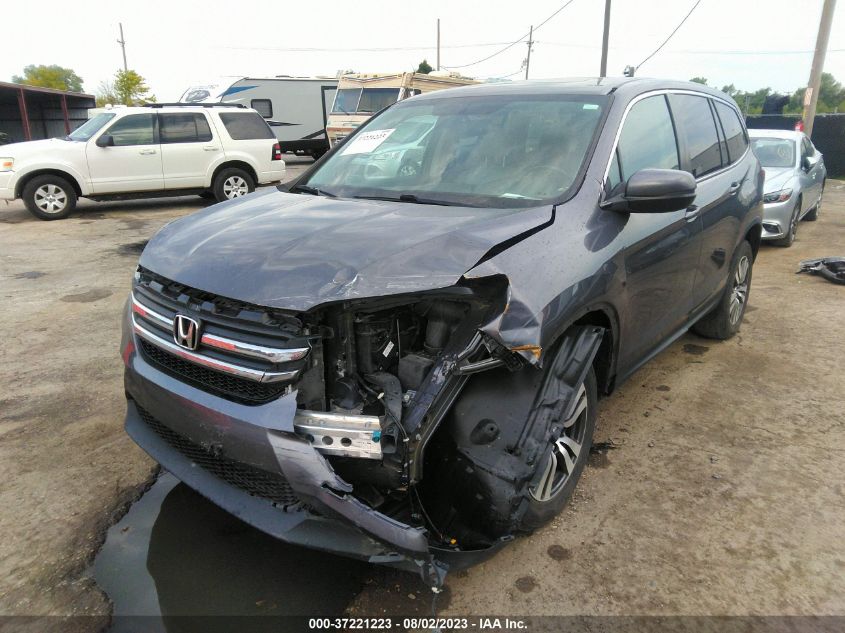 2016 HONDA PILOT EX-L - 5FNYF6H87GB079144