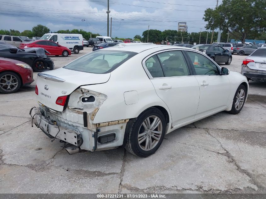 2013 INFINITI G37 SEDAN JOURNEY JN1CV6AP0DM715696