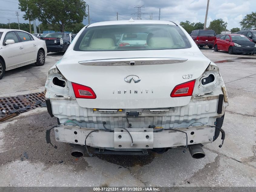 2013 INFINITI G37 SEDAN JOURNEY JN1CV6AP0DM715696