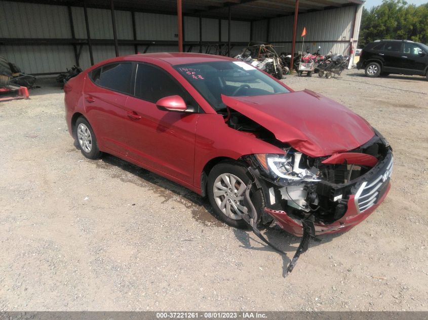 2017 HYUNDAI ELANTRA SE - 5NPD74LF3HH168038