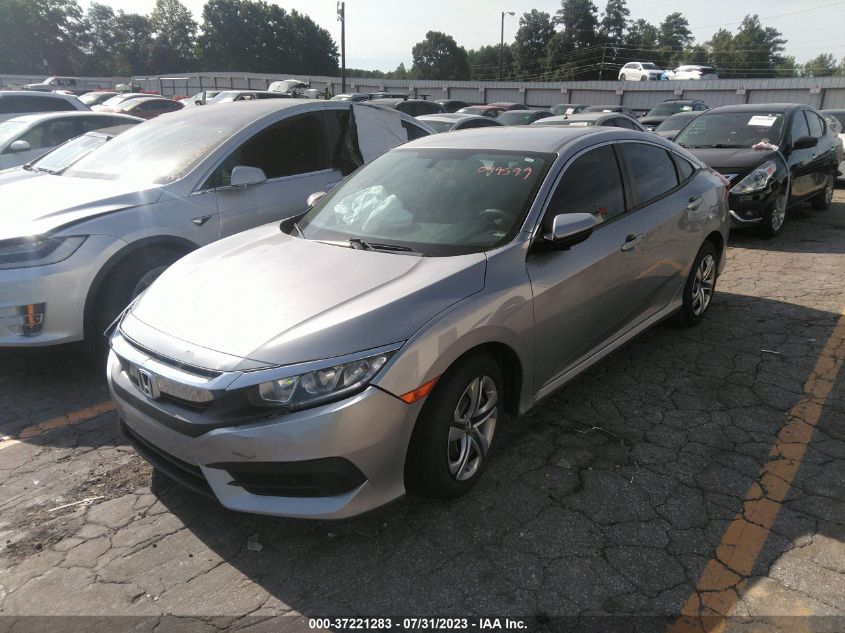 2017 HONDA CIVIC SEDAN LX - 19XFC2F57HE049599