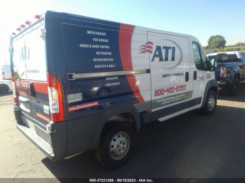 2017 RAM PROMASTER CARGO VAN - 3C6TRVAG3HE521610