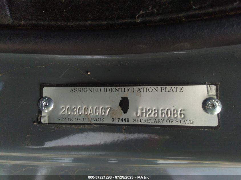 2018 CHRYSLER 300 300S - 2C3CCAGG7JH286086