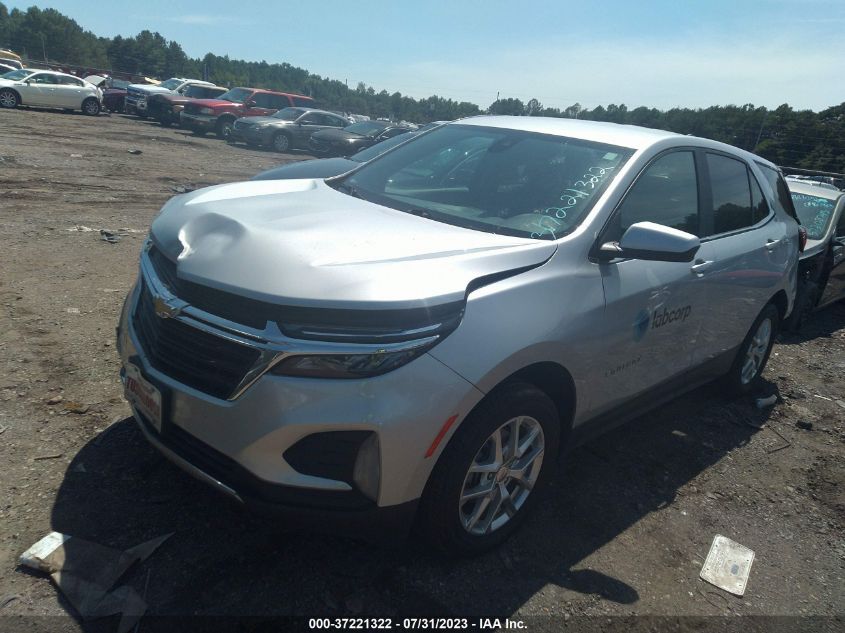 2022 CHEVROLET EQUINOX LT - 2GNAXTEV0N6137418