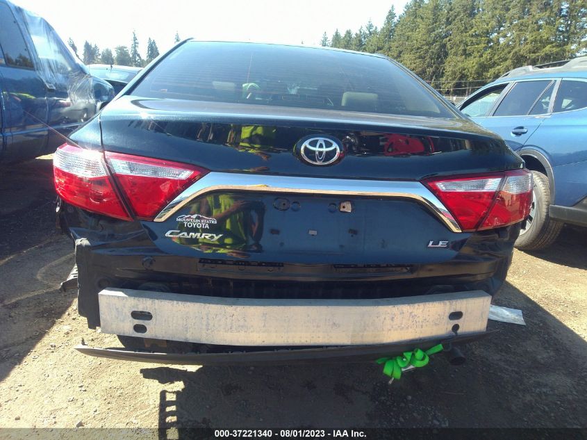 2016 TOYOTA CAMRY XLE/SE/LE/XSE - 4T4BF1FK6GR552788