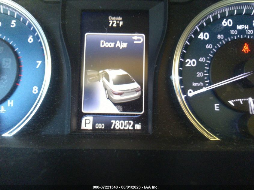2016 TOYOTA CAMRY XLE/SE/LE/XSE - 4T4BF1FK6GR552788