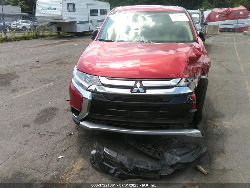 2018 MITSUBISHI OUTLANDER ES/SE/SEL/LE - JA4AZ3A36JZ056777