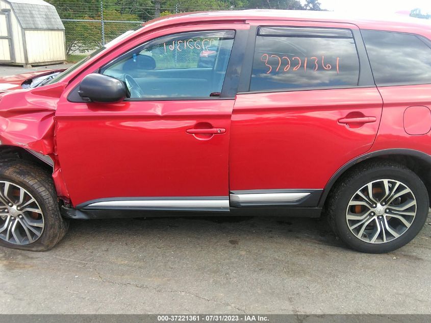 2018 MITSUBISHI OUTLANDER ES/SE/SEL/LE - JA4AZ3A36JZ056777