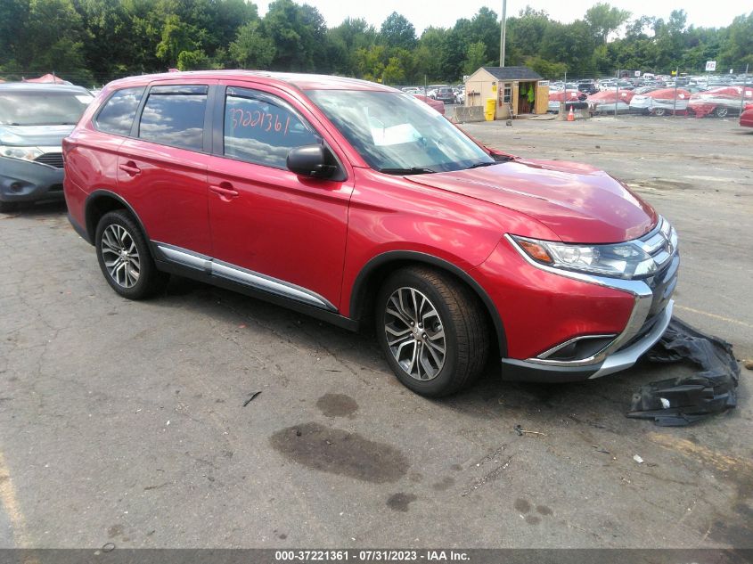 2018 MITSUBISHI OUTLANDER ES/SE/SEL/LE - JA4AZ3A36JZ056777