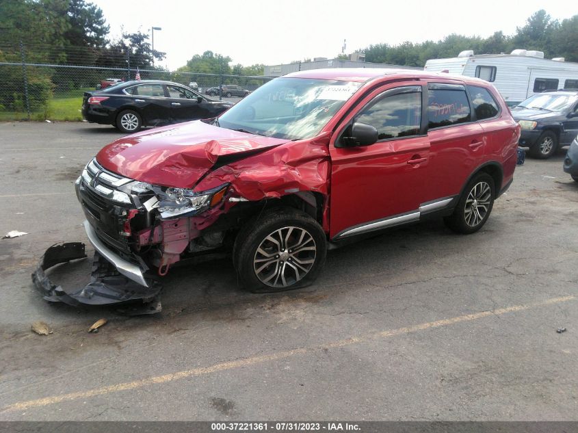 2018 MITSUBISHI OUTLANDER ES/SE/SEL/LE - JA4AZ3A36JZ056777