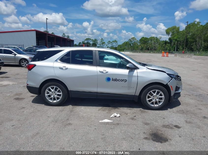 2022 CHEVROLET EQUINOX LT - 2GNAXJEV1N6136430