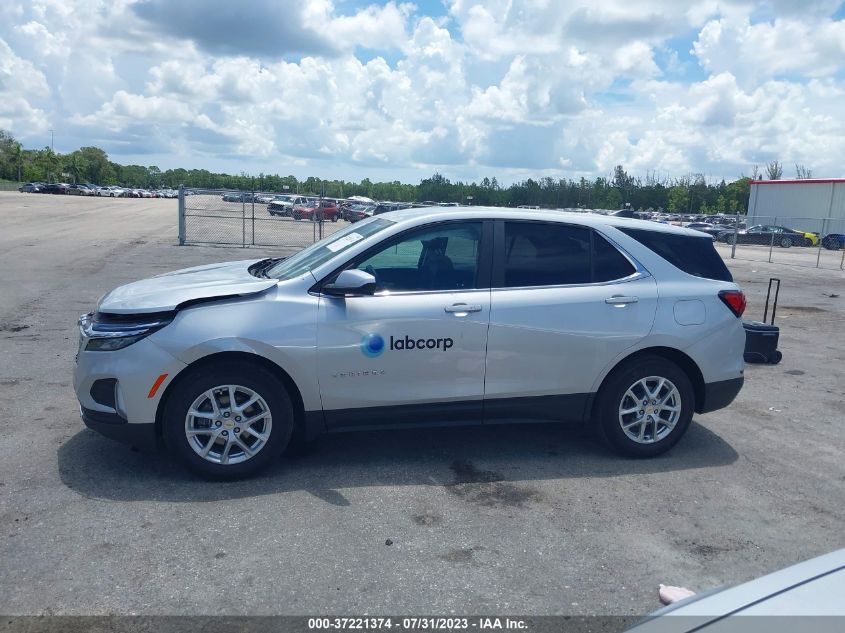 2022 CHEVROLET EQUINOX LT - 2GNAXJEV1N6136430