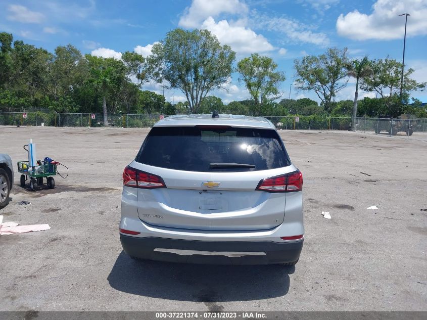 2022 CHEVROLET EQUINOX LT - 2GNAXJEV1N6136430